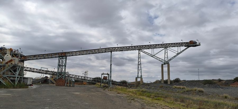 Extensive Overland Conveyor Network