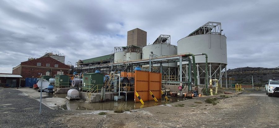 CTP Rotary Pan Plant — 12-unit rotary pan plant modules and conveyor infrastructure