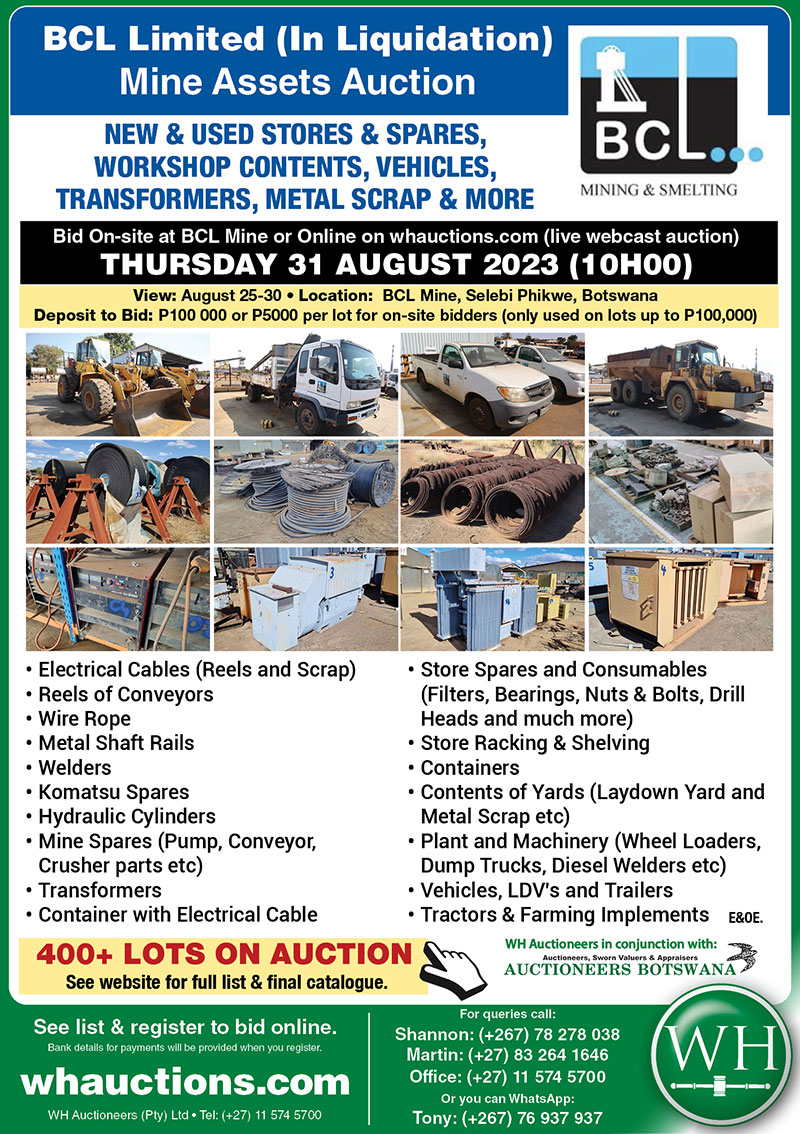 BCL Mine Liquidation Auction
